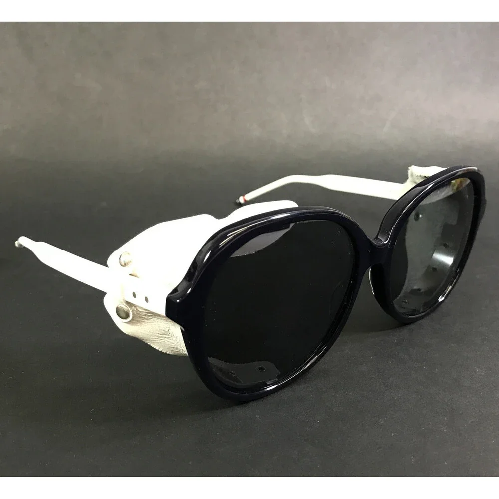 Thom Browne Sunglasses TB-503-C-T-NVY-WHT-57 Navy White Mountaineering Glacier